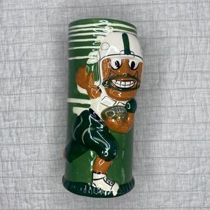 Tiki's Grill & Bar Waikiki Beach Green Football Tiki Mug
